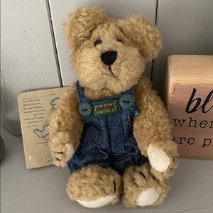 New🌈 1997 Boyd’s Bear HUCK plush beanie teddy bear